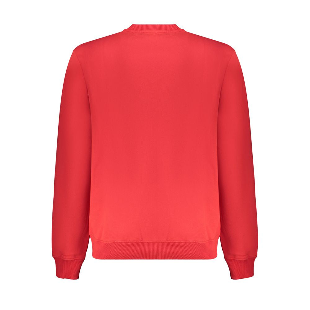 Red Cotton Sweatshirt