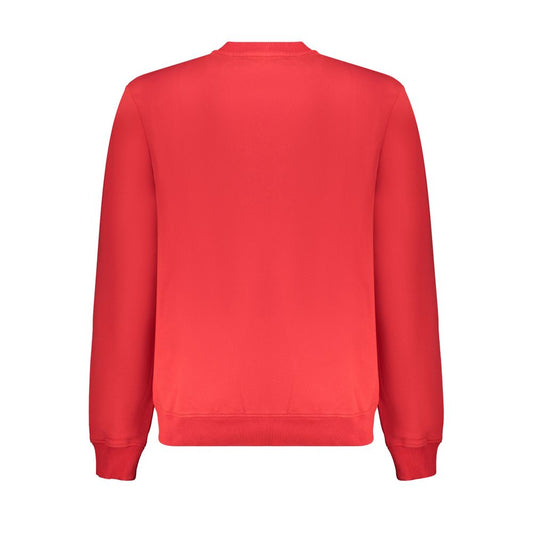 Red Cotton Sweatshirt