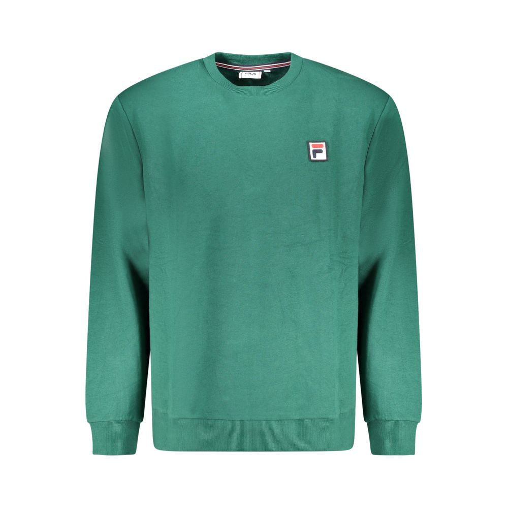 Green Cotton Sweatshirt