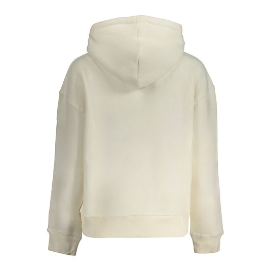 White Cotton Sweatshirt