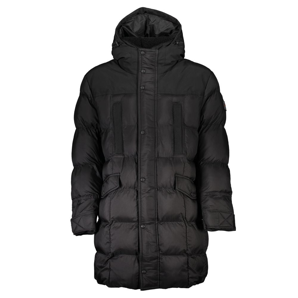 Black Polyamide Jackets & Coat