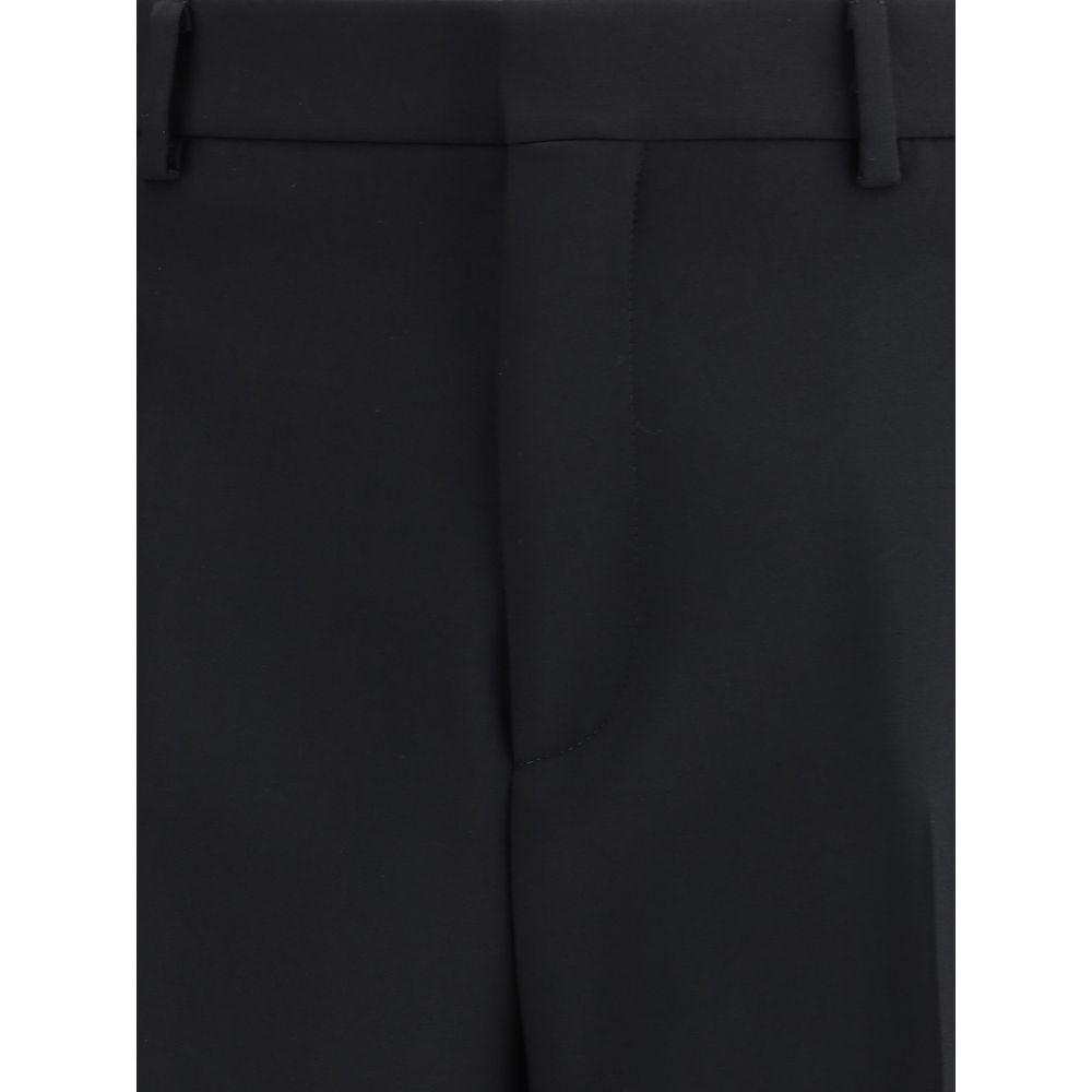 Black Wool Dress Pants