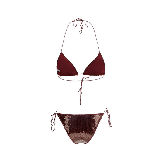 Bordeaux Polyamide Bikini