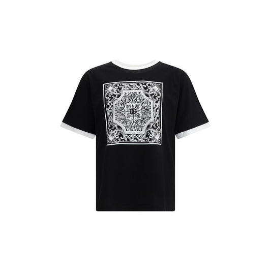 Black Cotton T-Shirt