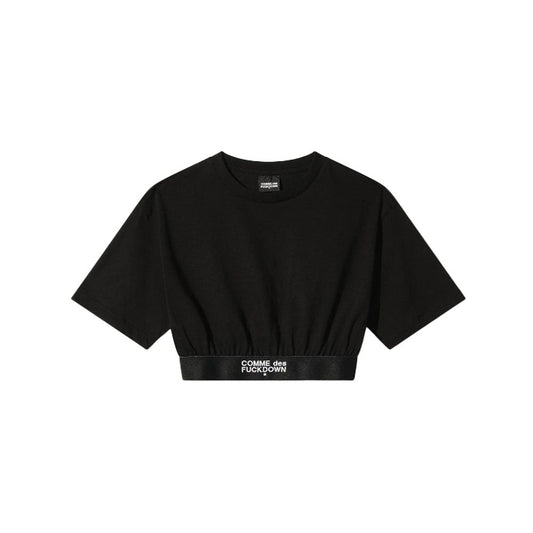 Black Cotton T-Shirt