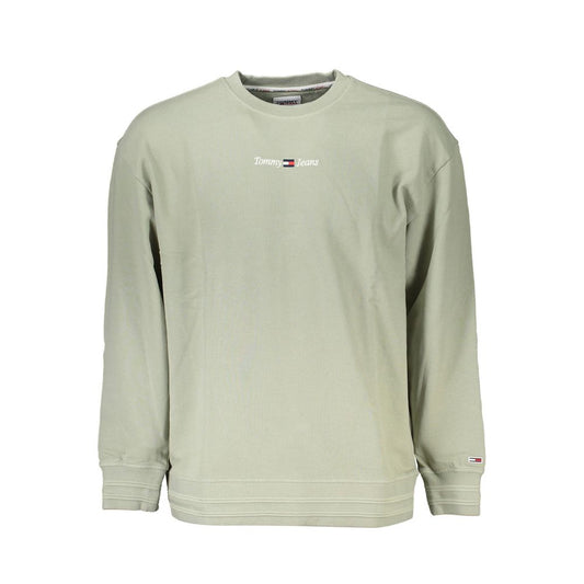 Green Cotton Sweatshirt