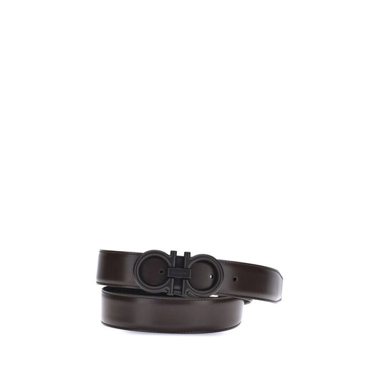Black Calf Leather Bos Taurus Regular Belt