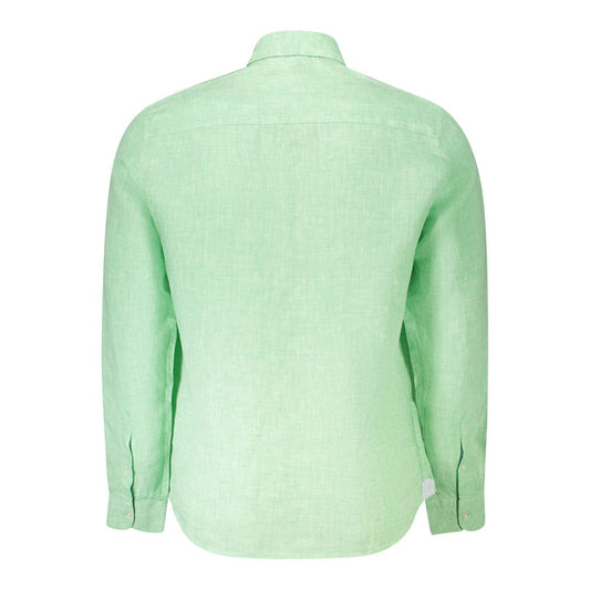 Green Linen Shirt