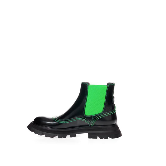 Multicolor Leather Chelsea Boots