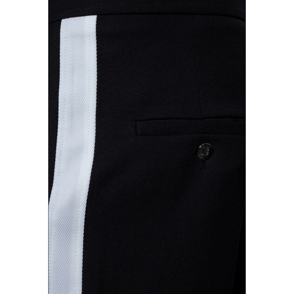 Black Cotton Pant