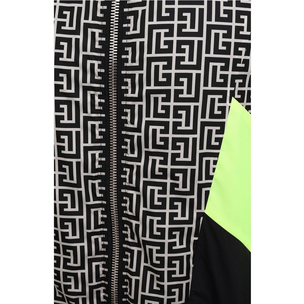 Multicolor Nylon Jackets & Coat