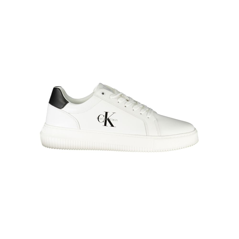 White Leather Men Sneaker