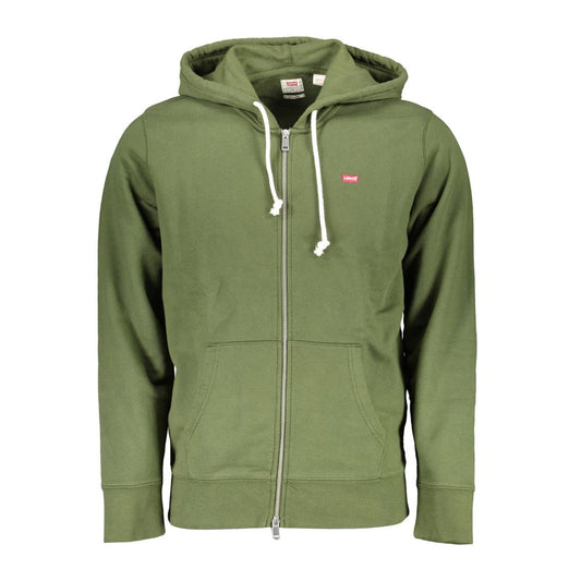 Green Cotton Sweatshirt
