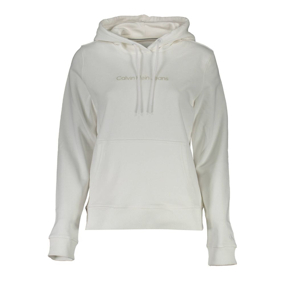 White Cotton Sweatshirt