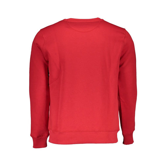 Red Cotton Sweatshirt