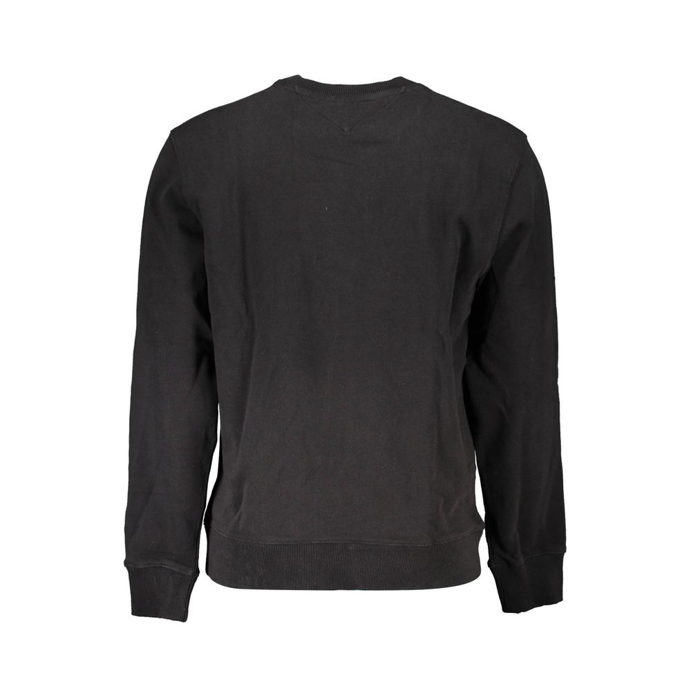 Black Cotton Sweatshirt