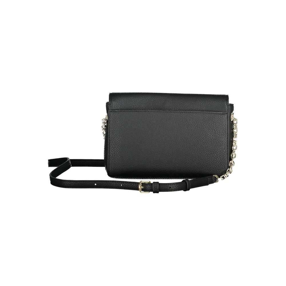 Black Polyester Handbag