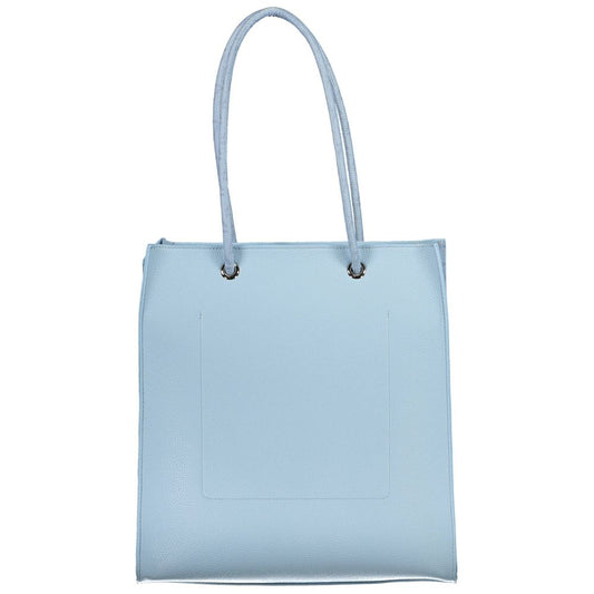 Blue Polyethylene Handbag