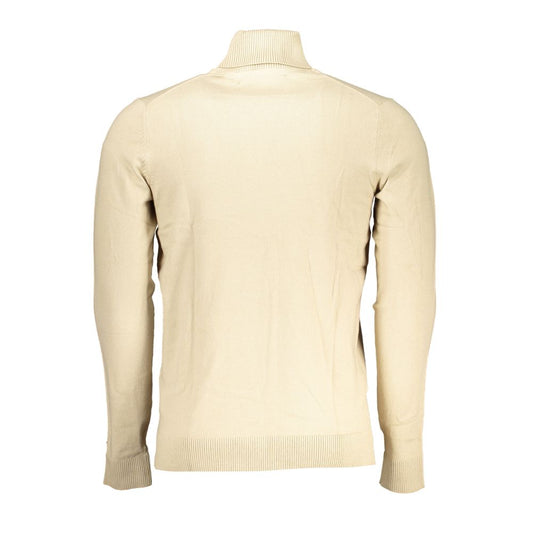 Beige Cotton Sweater