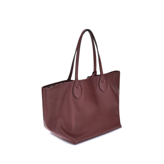 Bordeaux Calf Leather Bos Taurus Shoulder Bag