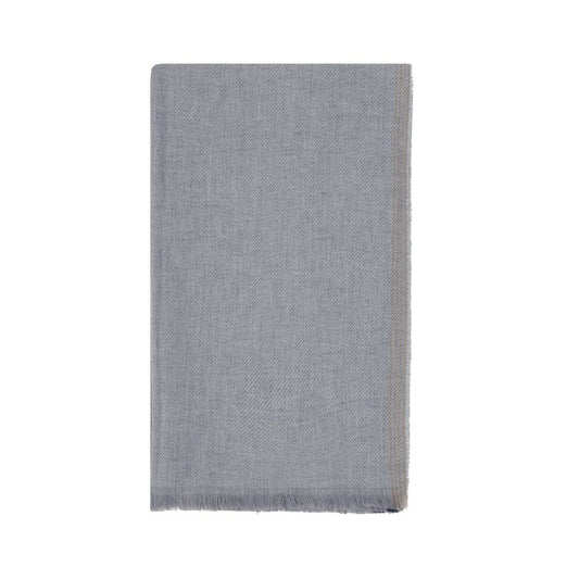 Gray Cashmere Scarf