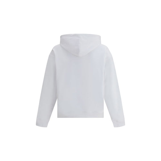 White Cotton Sweatshirt