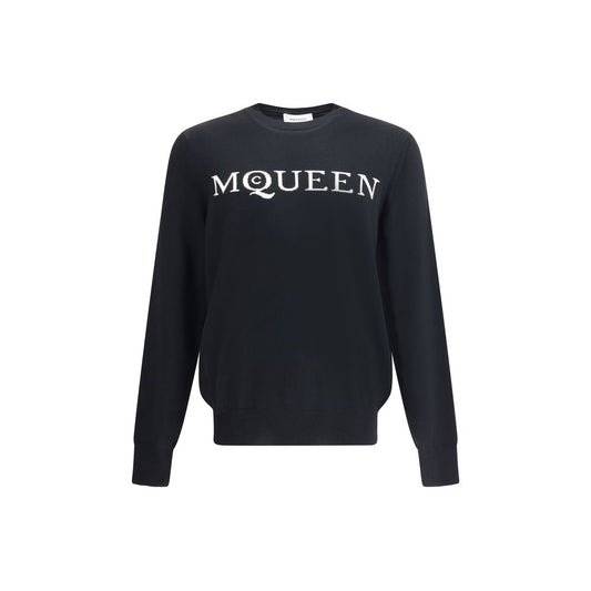 Black Wool Sweatshirt