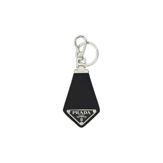 Saffiano leather Keyring