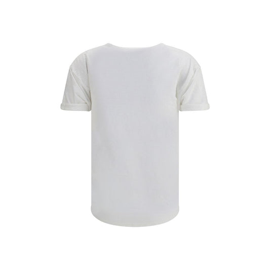 White Linen T-Shirt