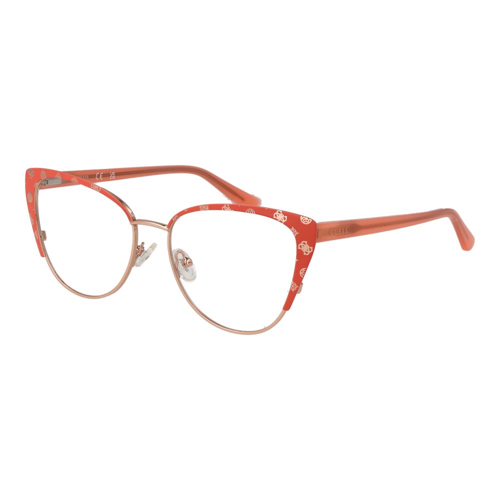 Orange Metal Glasses (Frames)