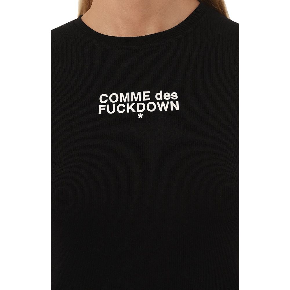 Black Cotton T-Shirt