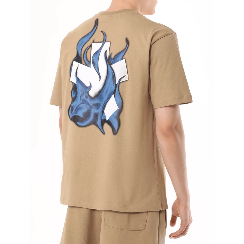 Brown Cotton T-Shirt