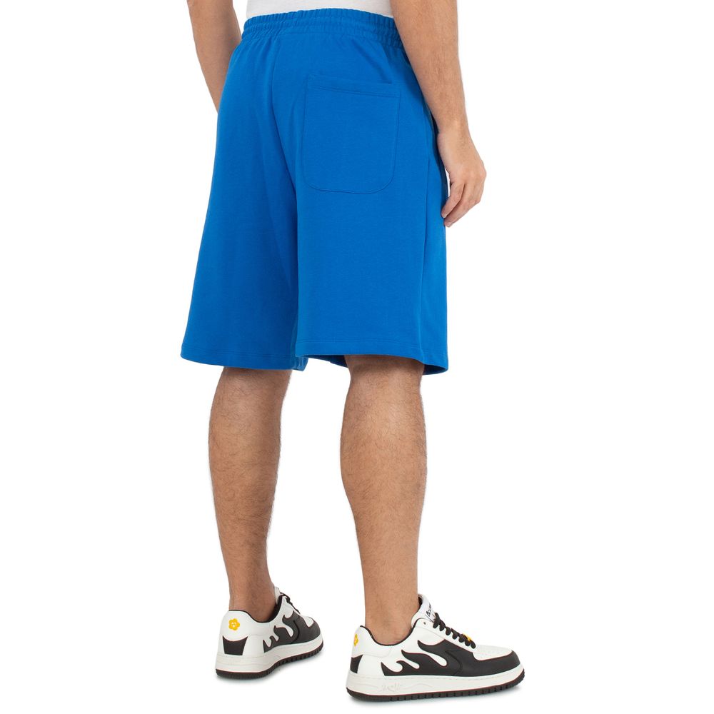 Blue Cotton Short