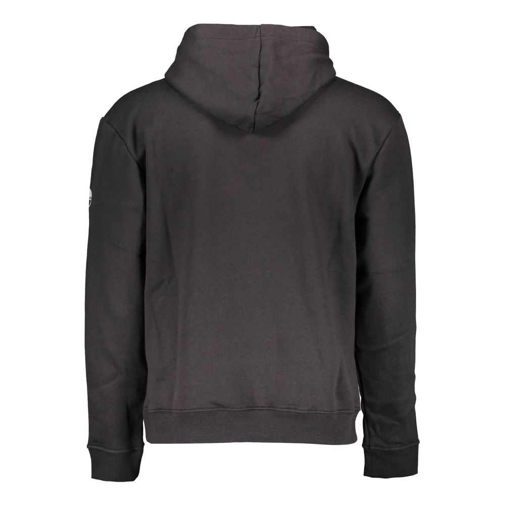 Black Cotton Sweatshirt