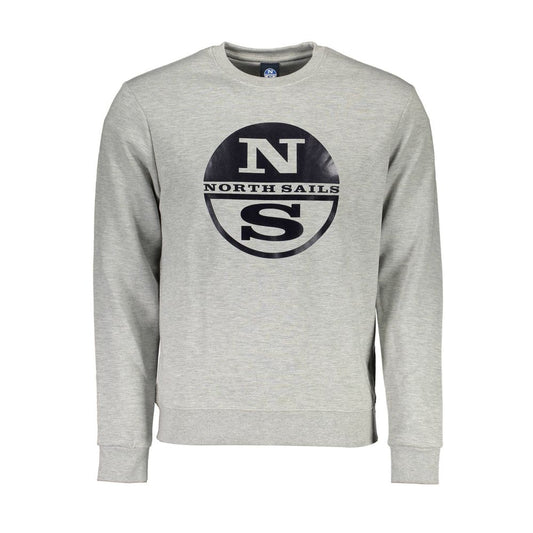 Gray Cotton Sweatshirt