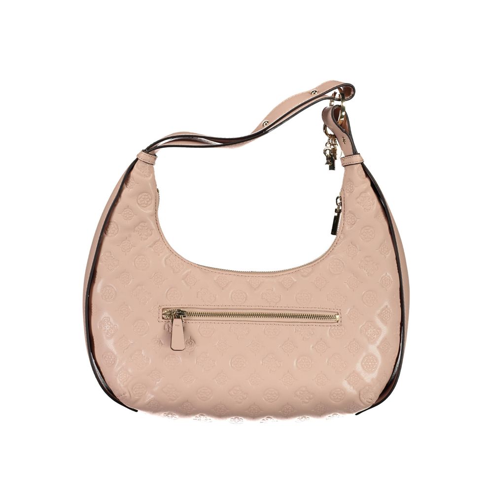 Pink Polyethylene Handbag