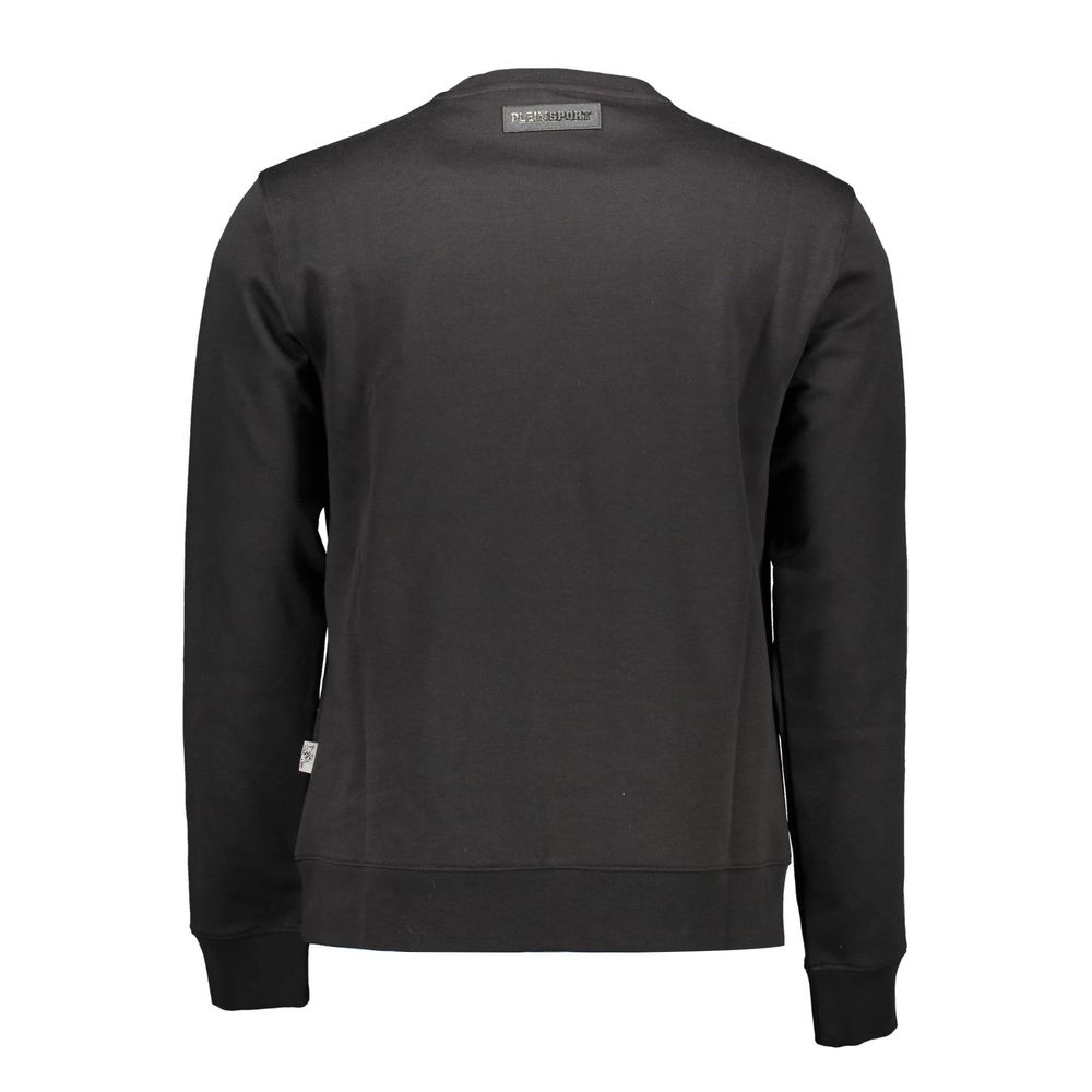 Black Cotton Sweatshirt