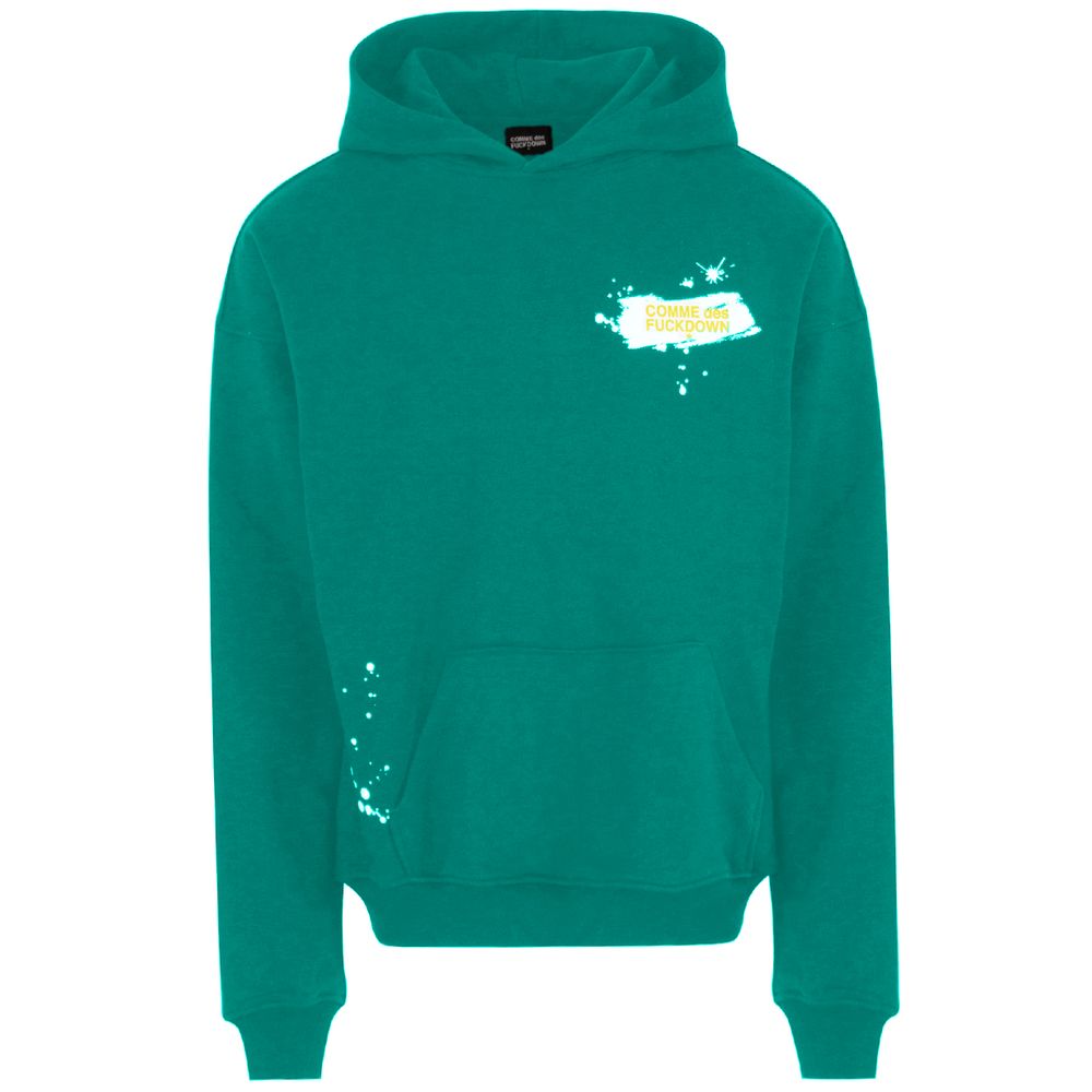 Green Cotton Sweatshirt