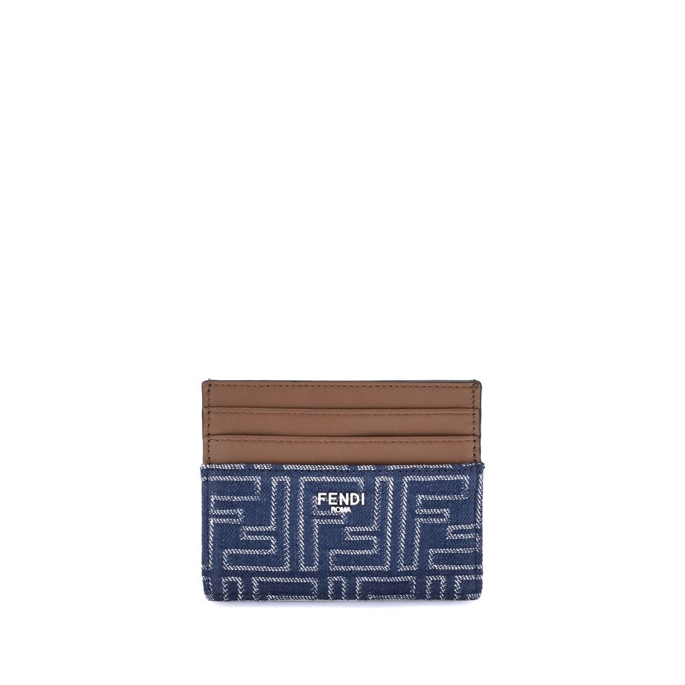Blue Fabric Wallet