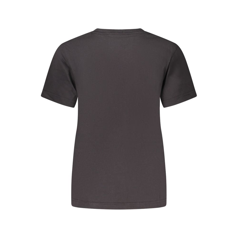 Black Cotton T-Shirt