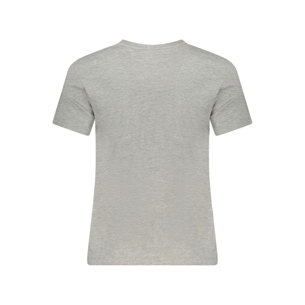 Gray Cotton T-Shirt