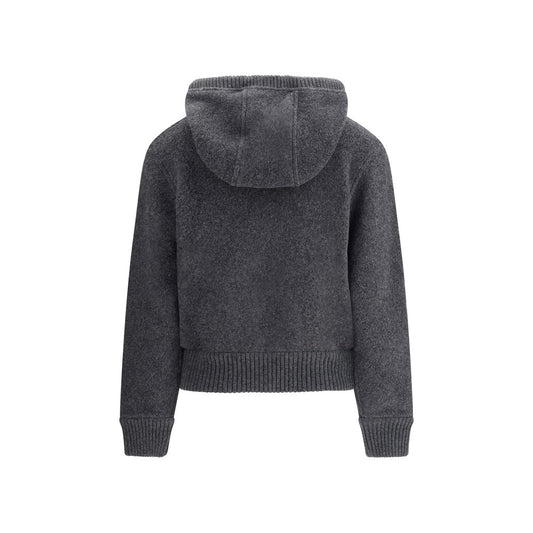 Gray Wool Sweatshirt