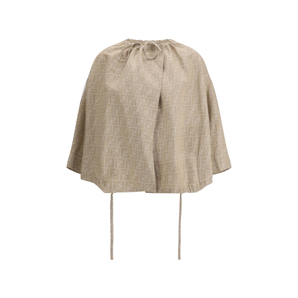Beige Cotton Cloacks
