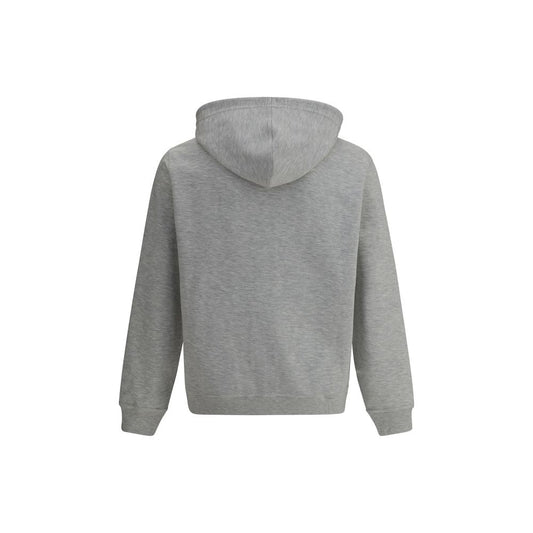 Gray Cotton Hoodie
