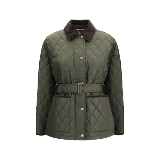 Green Polyamide Coat