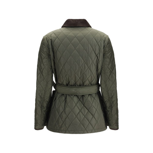 Green Polyamide Coat
