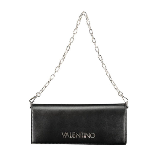Black Polyethylene Women Handbag