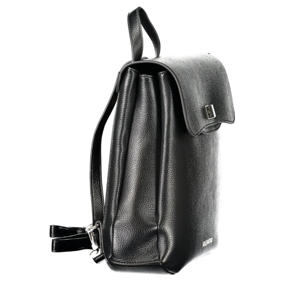 Black Polyethylene Backpack