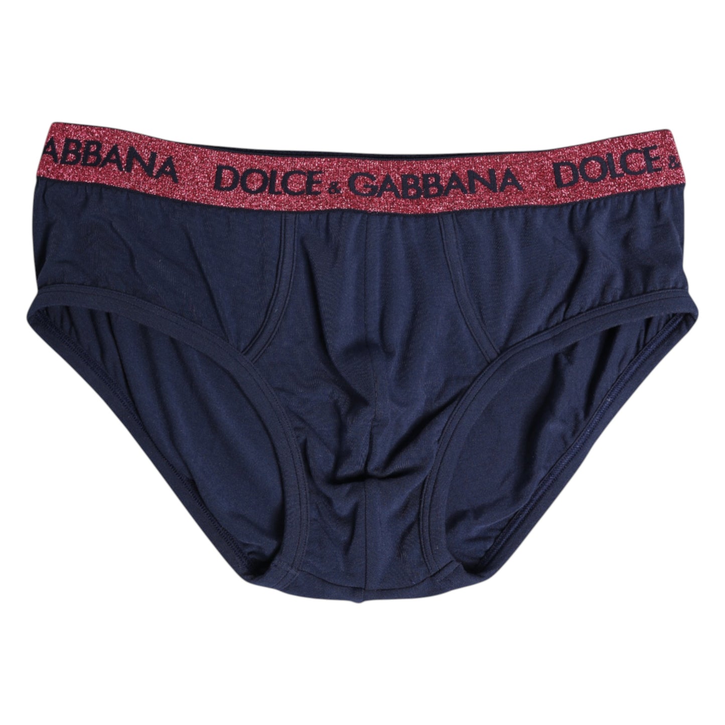 Blue Red Logo Stretch Regular Brief Underwear