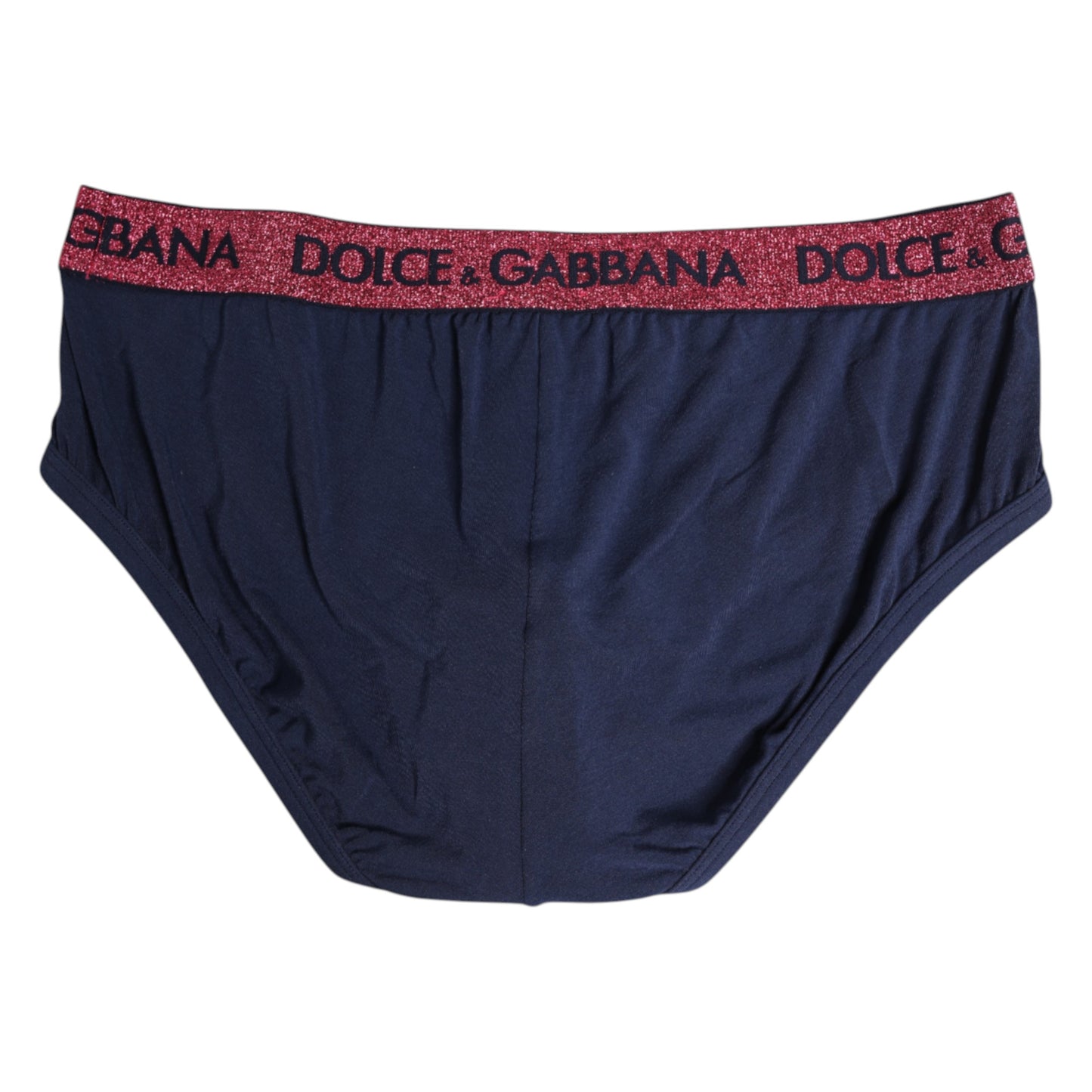 Blue Red Logo Stretch Regular Brief Underwear